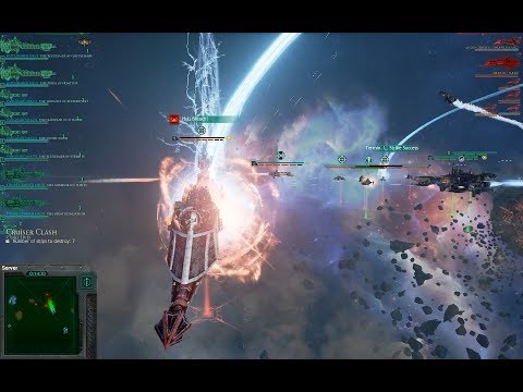 Dark Angels vs Imperial Navy, Heroic Difficulty + Elite Mode 1500 points - Battlefleet Gothic Armada