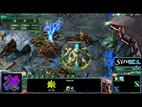 StarCraft 2 - Siraz - aTnDarkForce(Z) vs srsrzrdlovan(P) - Delta Quadrant - part 2