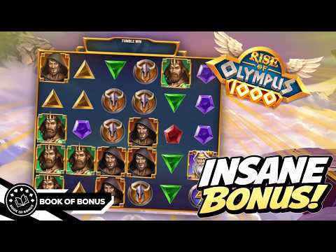 Rise of Olympus 1000 par Play'n GO - vidéo max win