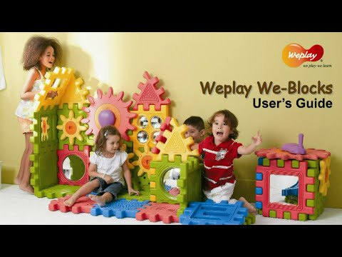 How to Use Weplay We-Blocks Tactile Cube?