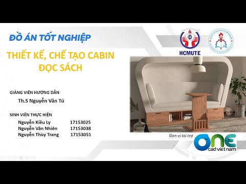 DT272 - THIẾT KẾ, CHẾ TẠO CABIN ĐỌC SÁCH