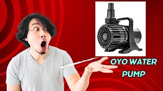 OYO Pond Water Pump - This thing has power!