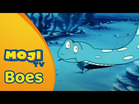 BOES DRIJFT NAT 🐠 | BOES 🐂 | Nederlandse Kinderseries | MojiTV