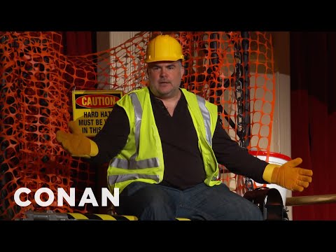 ルー・グラビンスキー目覚めた建設労働者 - CONAN on TBS (Lou Grabinsky: Woke Construction Worker  - CONAN on TBS)