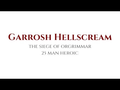 Landsoul Garrosh Hellscream 25 Heroic