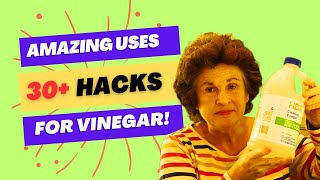 30+ Amazing Vinegar Uses For Cleaning And More!