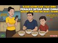 AZAB ISTRI PEMALAS SETIAP HARI CUMA MASAK MIE INSTAN BUAT ANAK DAN SUAMI ANIMASI AZAB