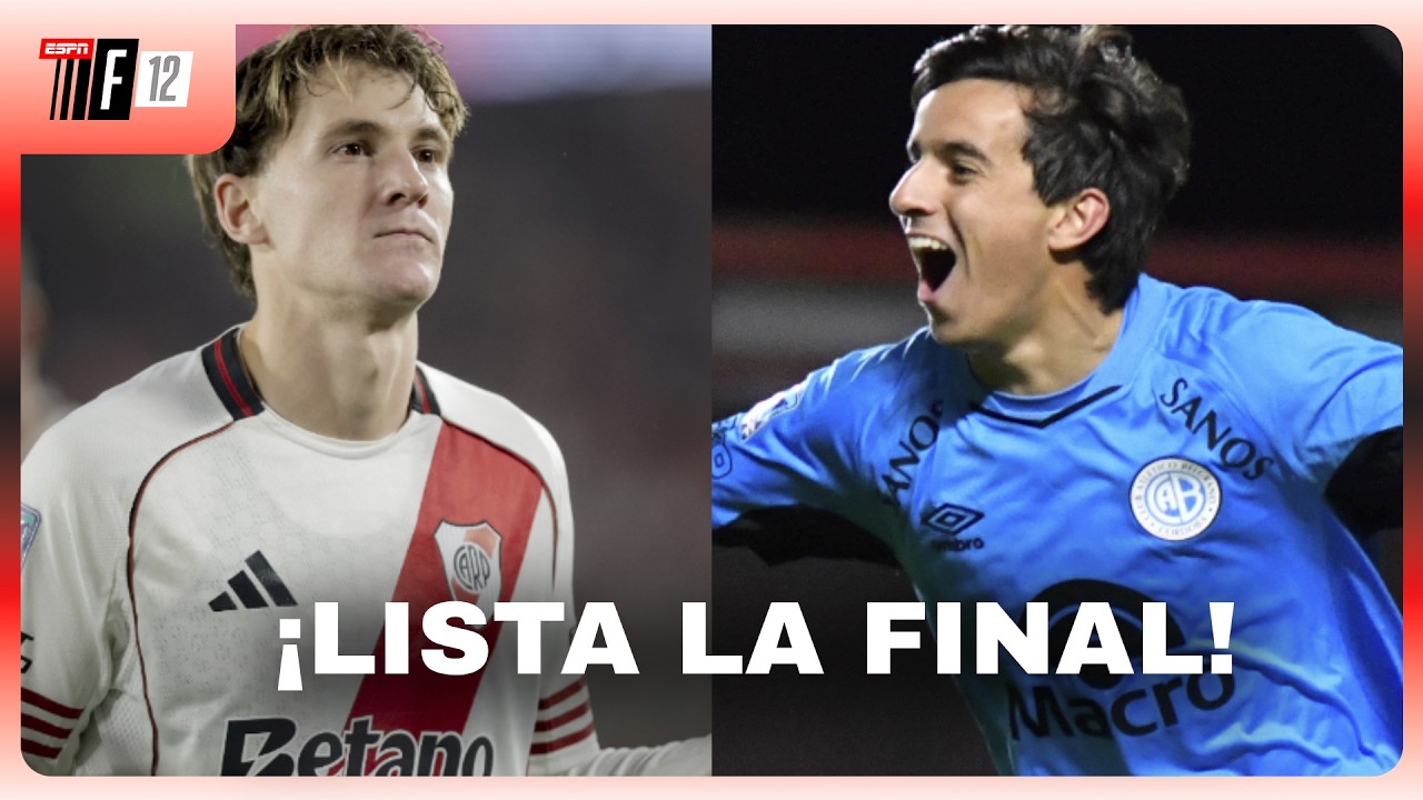 RIVER VS. BELGRANO, ¿SON JUSTOS FINALISTAS? DEBATE EN #ESPNF12 CON MARIANO CLOSS