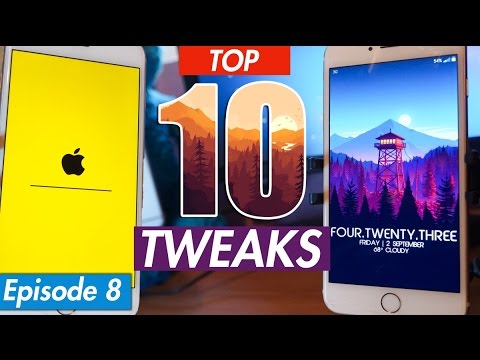 Top 10 BEST Cydia Tweaks Part 8 (September 2016)