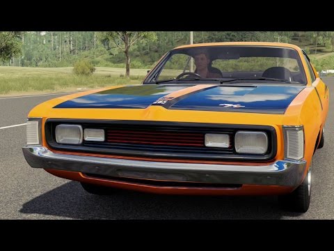 Chrysler VH Valiant Charger R/T E49 1972 - Forza Horizon 3 - Test Drive Free Roam Gameplay (HD)