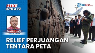 Catat Pertemuan Rahasia Supriyadi & Bung Karno di Relief Perjuangan Tentara PETA di Museum Blitar