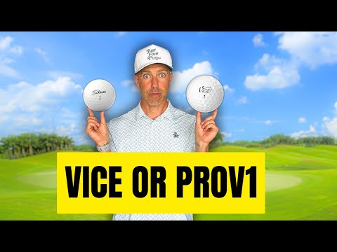 VICE PRO PLUS Golf Ball... Better Than The PROV1?