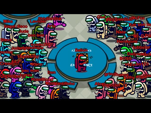 Among Us, but with 1 MILLION SEEKERS - HIDE n SEEK Mode