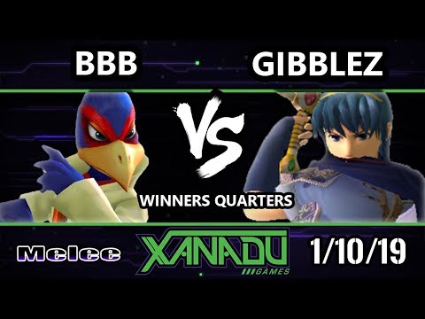 S@X 284 SSBM - BBB (Falco) Vs. Gibblez (Marth) Smash Melee Winners Quarters