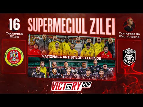 T3 21:10 - NATIONALA ARTISTILOR FOTBALISTI DIN ROMANIA VS LEGENDS