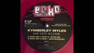 Echo Records 26 - Kymberley Myles  - We Got A Love   (Davey Boy & Nicky G   Bass Spoon Mix)
