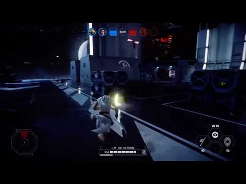 Gotta love when Rey’s mind trick does this😂 (Star Wars Battlefront 2)