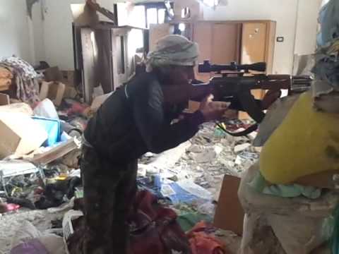 مرابطة لواء الشهيد رفيق الحريري على مطار دير الزور العسكري