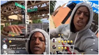 RICO RECKLEZZ ON STL BLOCK CALLS OUT FBG DUCK AND DISSES FBG BRICK AND TOOKA