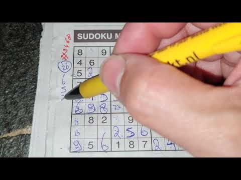 (#3468) Learn the fundamental skills! Medium Sudoku puzzle. 09-30-2021