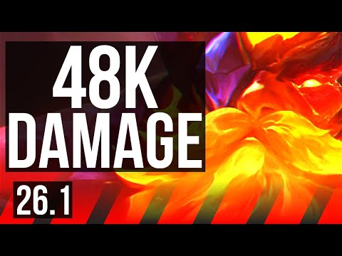 OLAF vs VOLIBEAR (TOP) | 7k gold comeback, 48K damage | KR Master | 26.1