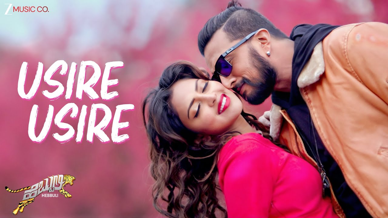 Usire Usire | Hebbuli | Kiccha Sudeep, Amala Paul, Ravichandran | Shaan, Shreya Ghoshal | Full Video