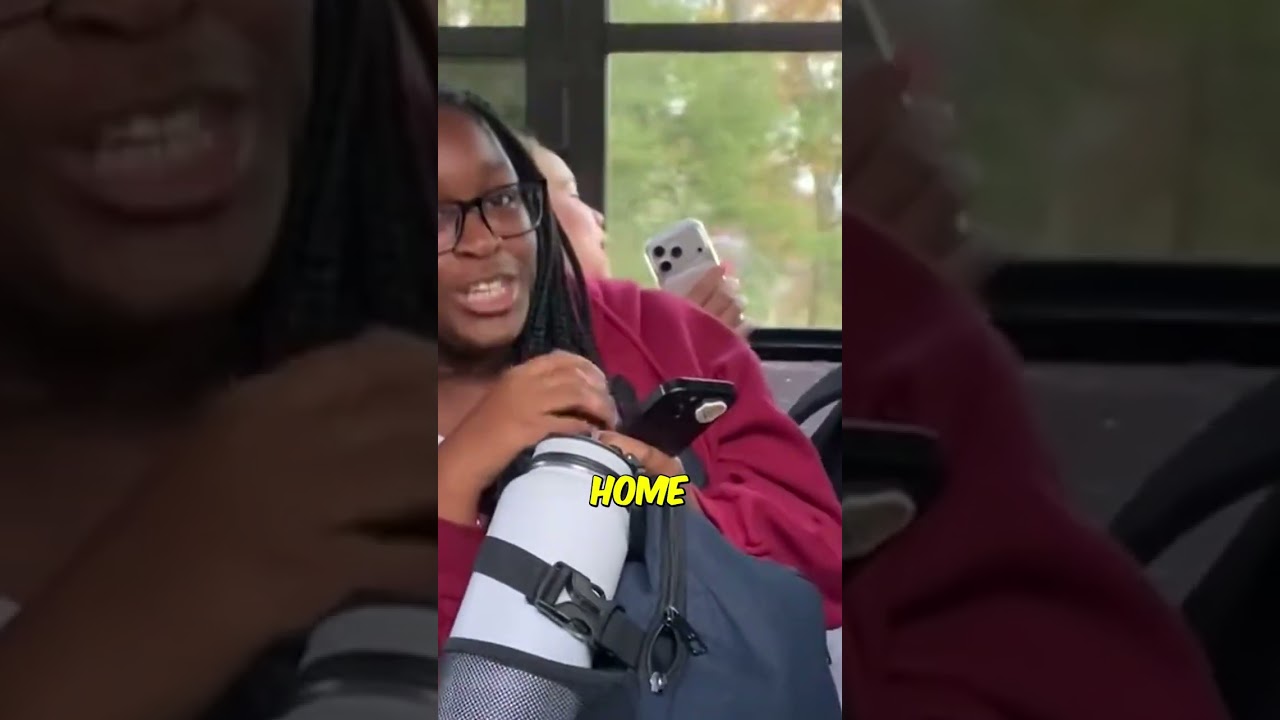 Bus driver was probably like.. 🙃