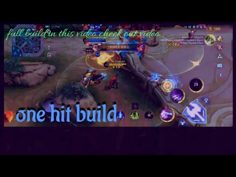 Bufffed lesley overpowered !!one shot one kill build !!solo mythic glory @raxie_lesley