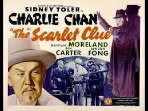 Movie Review "Charlie Chan: The Scarlet Clue" {1945} #charliechan