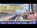 Arriving In Las Vegas Harry Reid Airport Tour