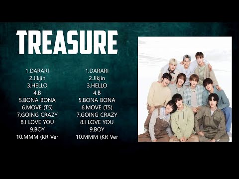 T R E A S U R E  Full Album ~ Beautiful Songs ~ Popular Songs