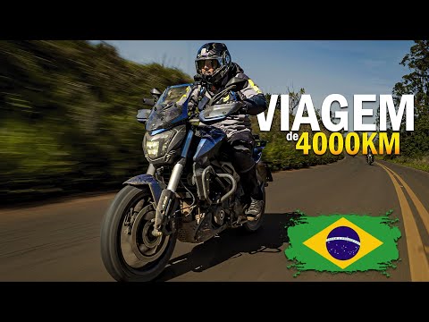 Rodolfinho da Z - I TRAVELED 4000KM THROUGH BRAZIL ON A BAJAJ DOMINAR 400! FROM SÃO PAULO TO SERG...