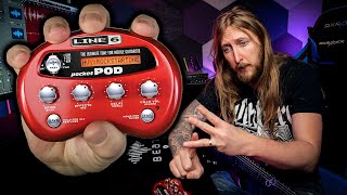 Video thumbnail for LINE 6 POCKET POD - METAL by Ola Englund