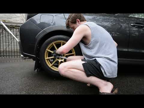 Building a Subaru Crosstrek (Part 8) - 5mm Spacer Install & Front Strut Tower Brace