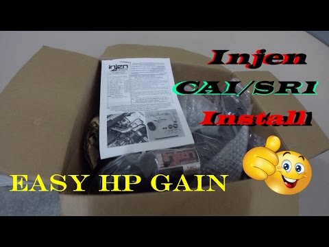 Injen Cold Air Intake /Short Ram Intake install (scion tc)