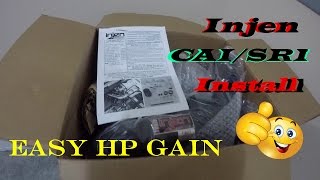 Injen Cold Air Intake /Short Ram Intake install (scion tc)
