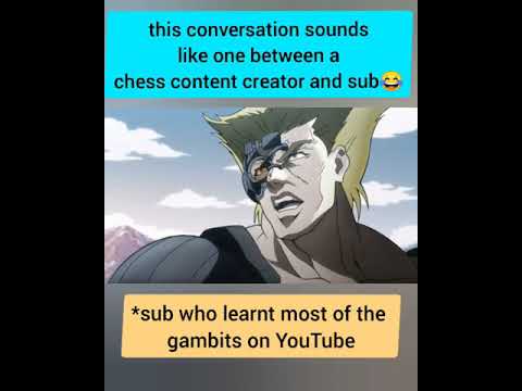 Chess Gambit is a Jojo reference!!!
