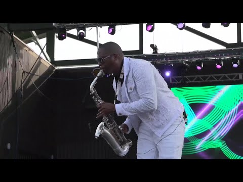 Eric Darius live at the Seabreeze Jazz Festival