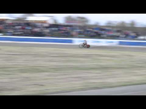 Master of Speedway Moorwinkelsdam 2 mei 2015  B   Groep heat 3  1e Dirk Fabriek  2e Lukas Fienhage