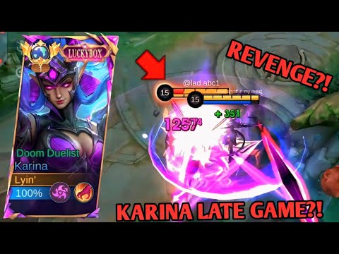 HARD CARRY KARINA LATE GAME IN SOLO RANKED?! 😱🔥 KARINA REVENGE IS INSANE! 🔥 TOP 1 GLOBAL KARINA