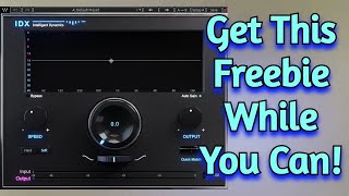 Video thumbnail for Limited Time New Black Friday 2024 FREE Plugin by Waves Audio - IDX Intelligent Dynamics - Review by Amner Hunter