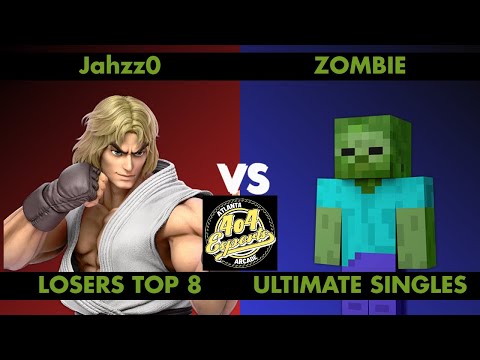 SSBU - 4o4 Smash Night 24 - KN|BH| Jahzz0 (Ken) vs SF| ZOMBIE (Steve) - Losers Top 8