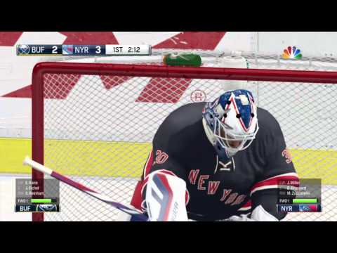 Lundqvist gives up strange own goal on NHL 16