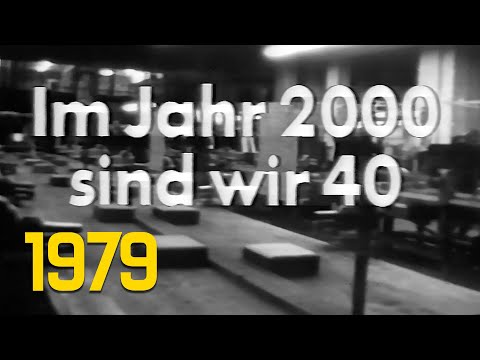 ARD/NDR Pausenfilm mit Antje, Ansage und Doku: "Im Jahr 2000 sind wir 40" (16.02.1979)