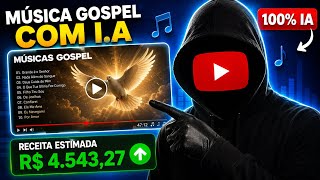 Crie Canal Dark de Músicas Gospel com IA e Ganhar Dinheiro no YouTube (passo a passo)