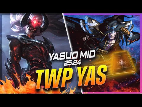 TheWanderingPro - Yasuo vs Twisted Fate MID Patch 25.24 - Grandmaster Yasuo Gameplay