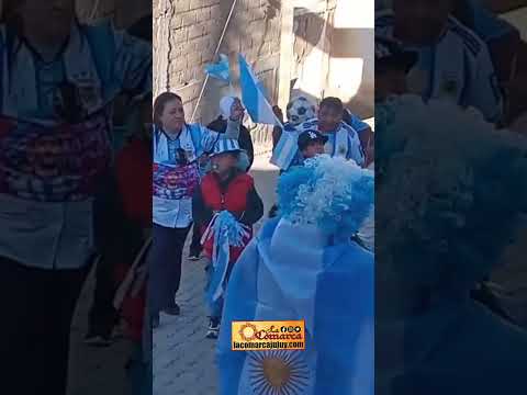 DESDE CASPALA, JUJUY, EL APOYO A LA SCALONETA DE ARGENTINA MUNDIAL 2026