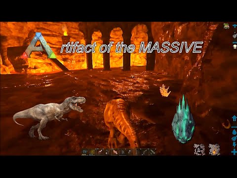 Ark The Center: How to get the artifact of the MASSIVE on the center! (easy way!!)