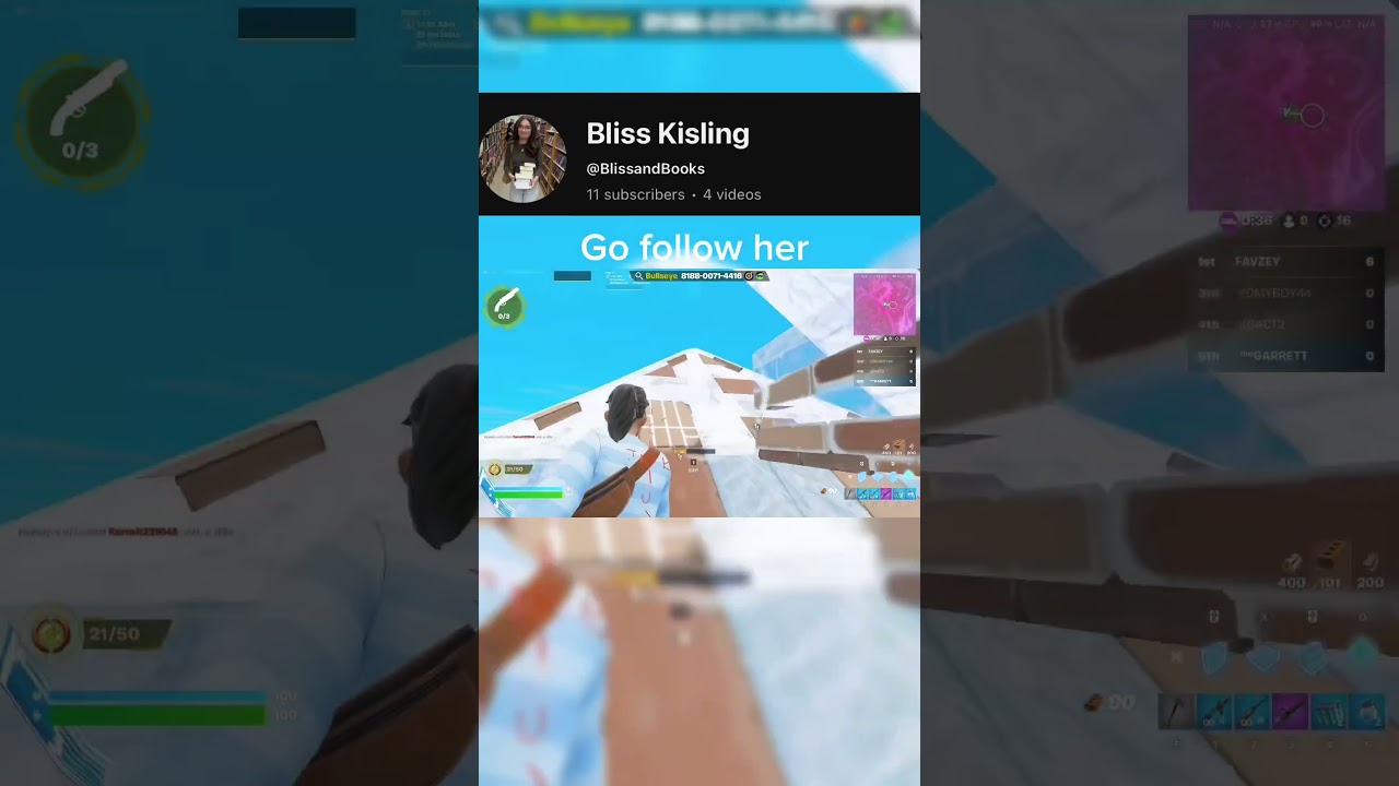 Go follow her @BlissandBooks #fn #channel #fypシ #subscribe