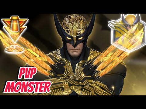 is wolverine really a MONSTER with artifact | lv80 wolverine pvp review | marvel future fight